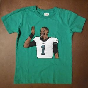 Philadelphia Eagles '#1 'Hurts Toddler Tee 4T small